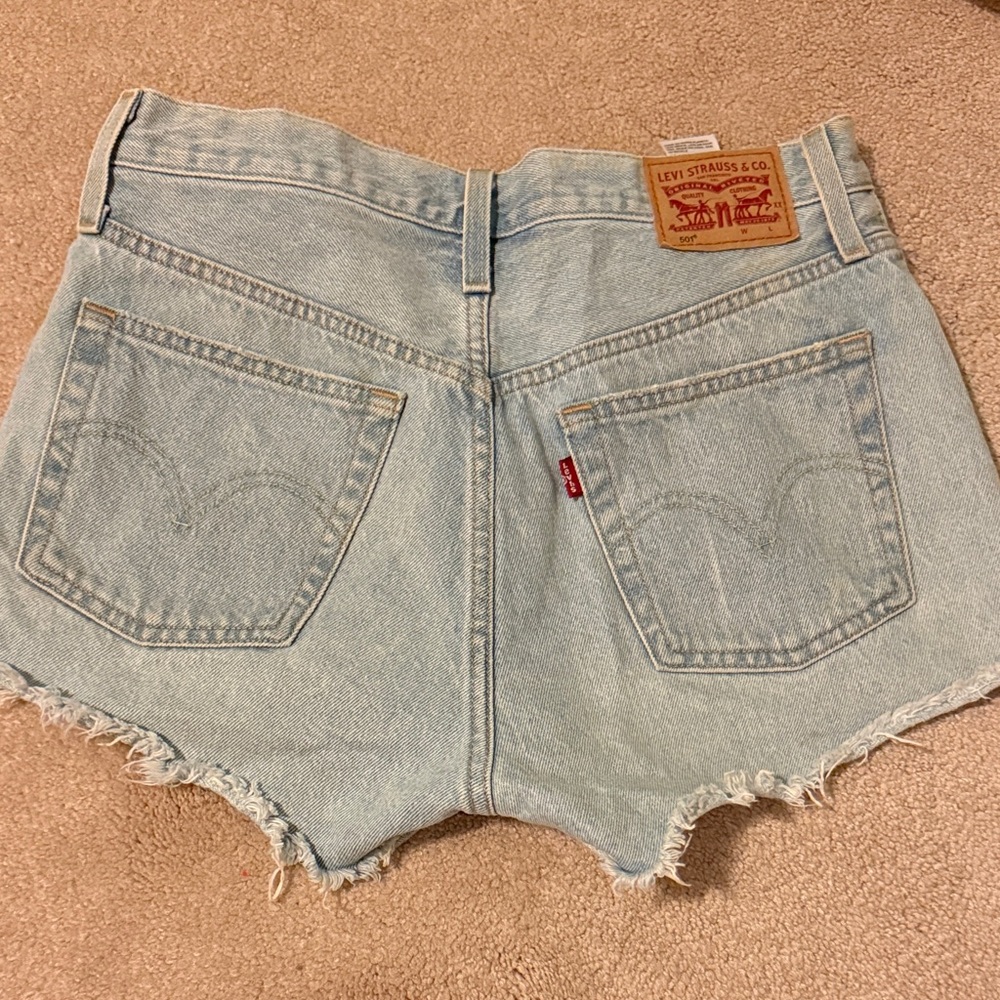 Levi’s 501 High-Rise Denim Shorts